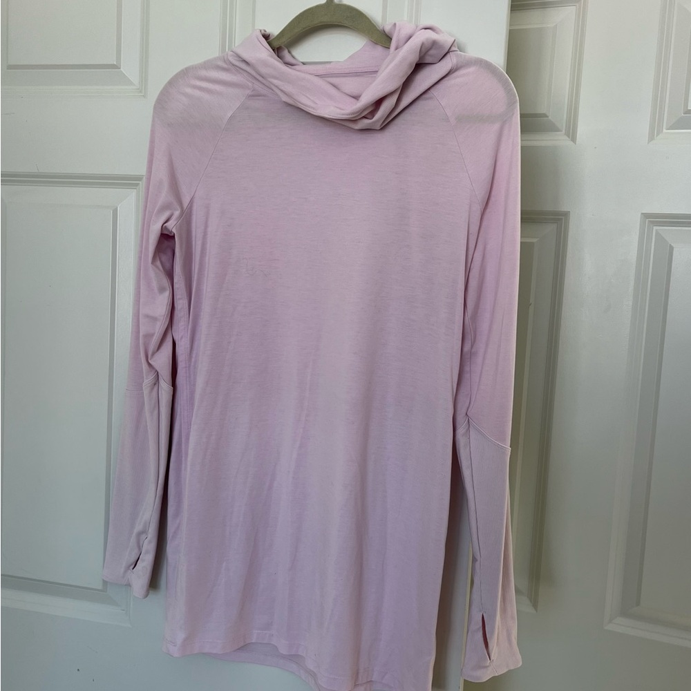 Athleta pink top, M